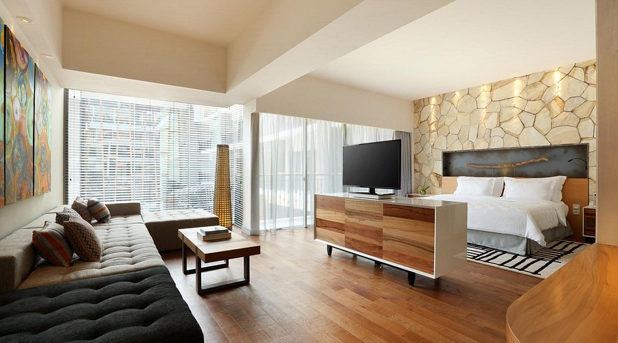 Spacious TS Suites guest room